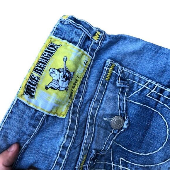 True Religion Jeans Size 40 RICKY SUPER T Blue - Picture 7 of 11